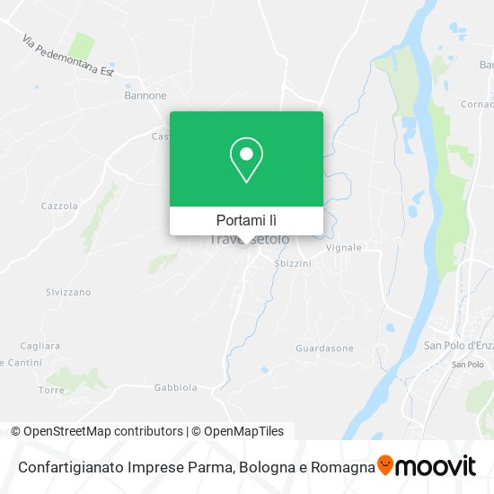 Mappa Confartigianato Imprese Parma