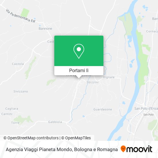 Mappa Agenzia Viaggi Pianeta Mondo