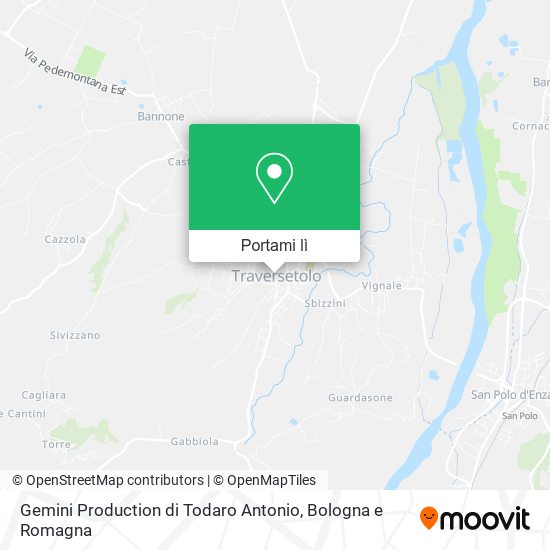 Mappa Gemini Production di Todaro Antonio
