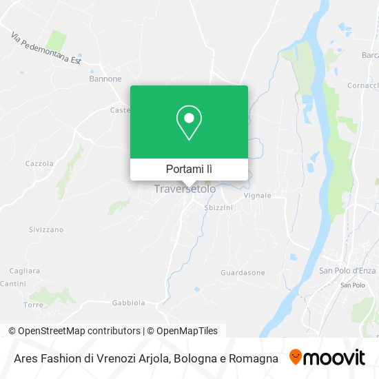 Mappa Ares Fashion di Vrenozi Arjola