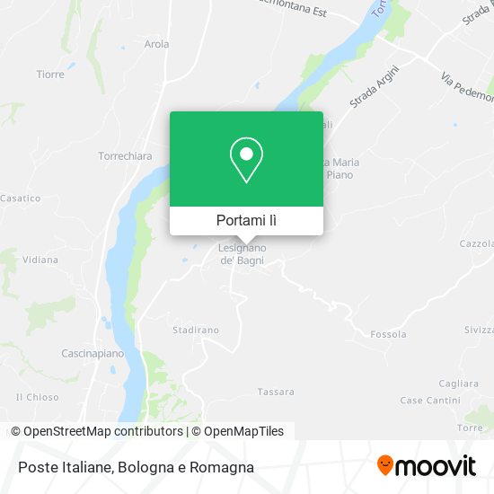 Mappa Poste Italiane