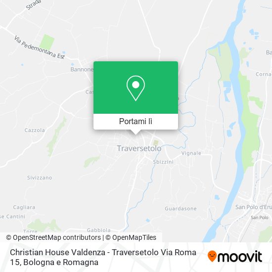 Mappa Christian House Valdenza - Traversetolo Via Roma 15