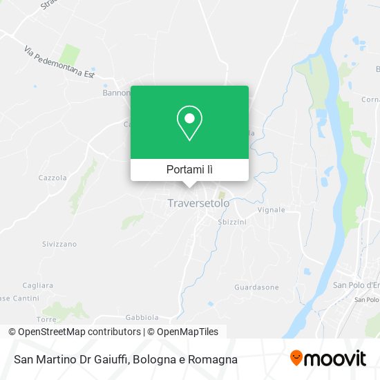 Mappa San Martino Dr Gaiuffi