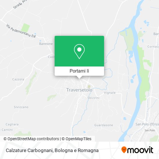 Mappa Calzature Carbognani