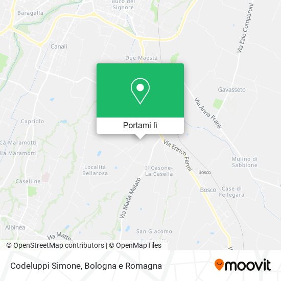 Mappa Codeluppi Simone