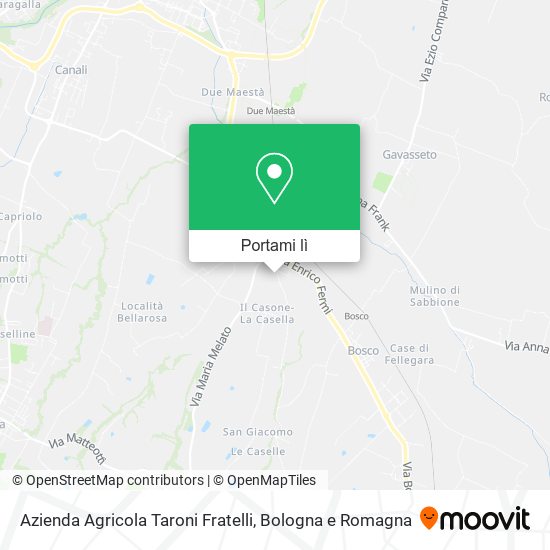 Mappa Azienda Agricola Taroni Fratelli