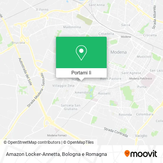 Mappa Amazon Locker-Annetta