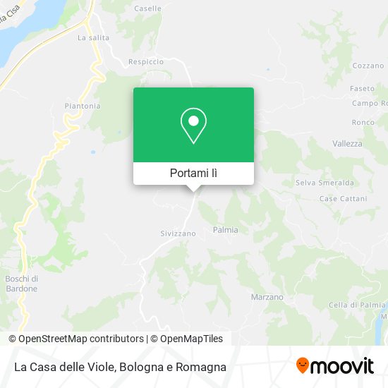 Mappa La Casa delle Viole
