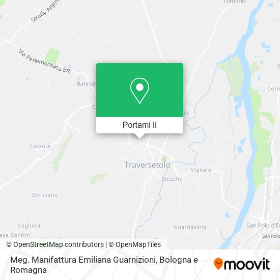 Mappa Meg. Manifattura Emiliana Guarnizioni
