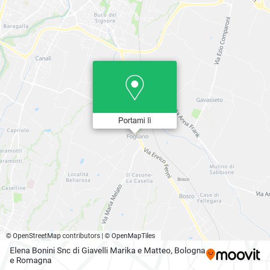Mappa Elena Bonini Snc di Giavelli Marika e Matteo
