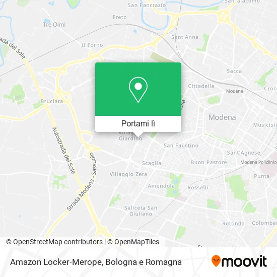 Mappa Amazon Locker-Merope