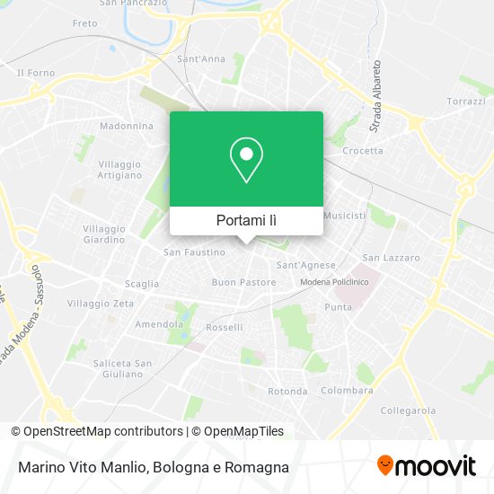 Mappa Marino Vito Manlio