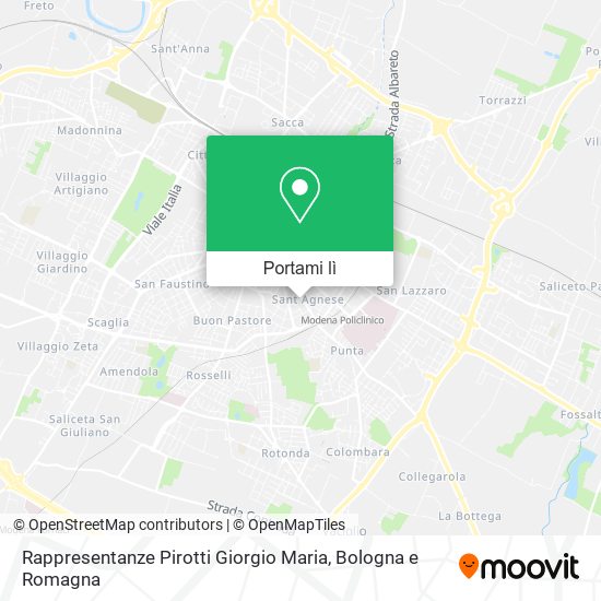 Mappa Rappresentanze Pirotti Giorgio Maria