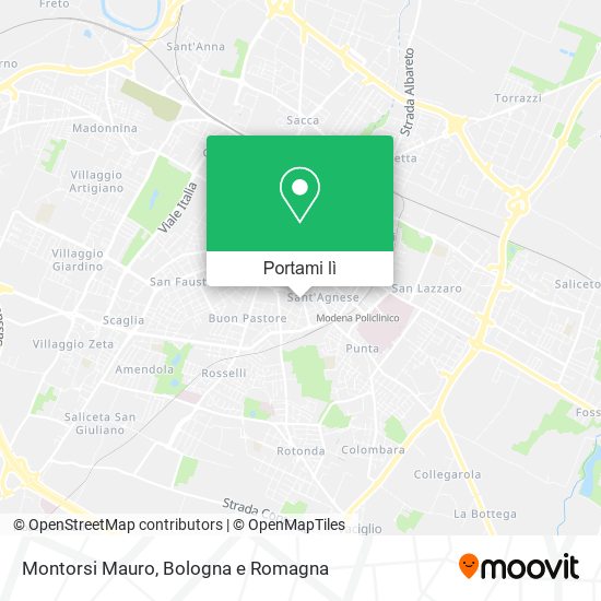 Mappa Montorsi Mauro