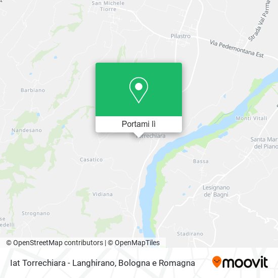 Mappa Iat Torrechiara - Langhirano