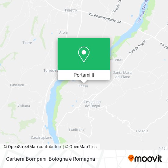 Mappa Cartiera Bompani