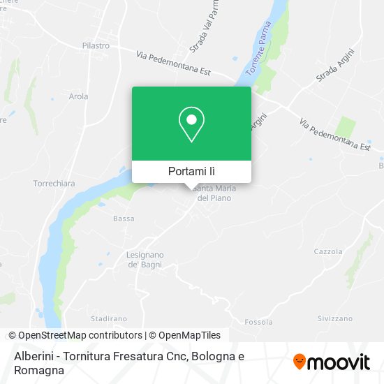 Mappa Alberini - Tornitura Fresatura Cnc