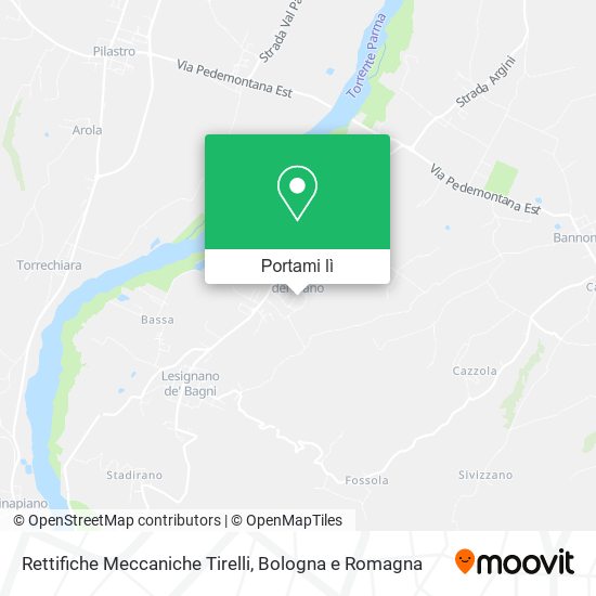 Mappa Rettifiche Meccaniche Tirelli