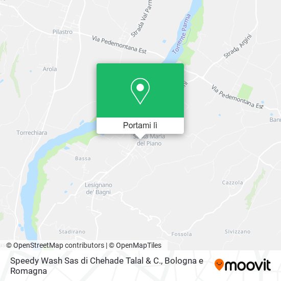 Mappa Speedy Wash Sas di Chehade Talal & C.