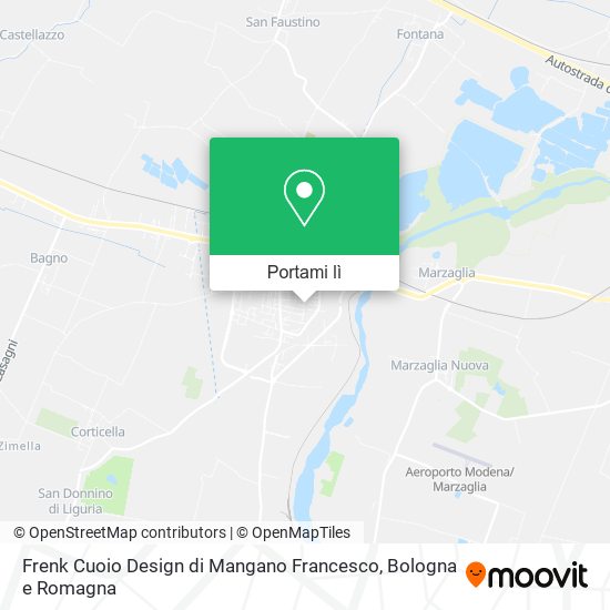 Mappa Frenk Cuoio Design di Mangano Francesco