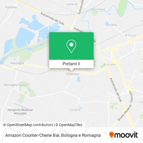 Mappa Amazon Counter-Cherie Bar