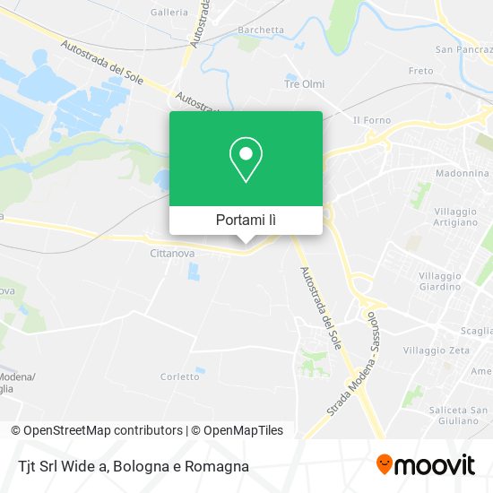 Mappa Tjt Srl Wide a