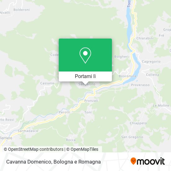 Mappa Cavanna Domenico