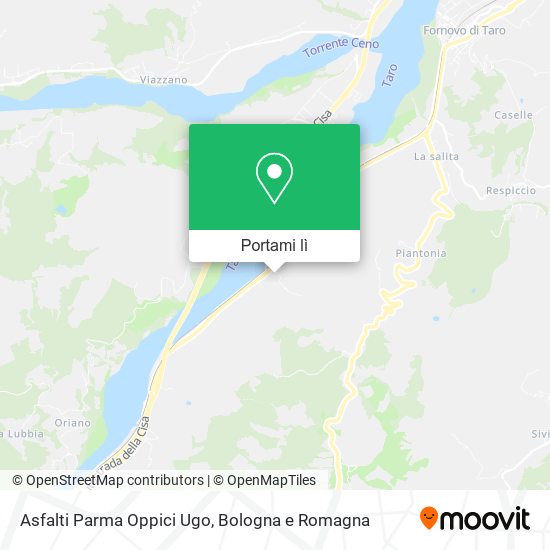 Mappa Asfalti Parma Oppici Ugo