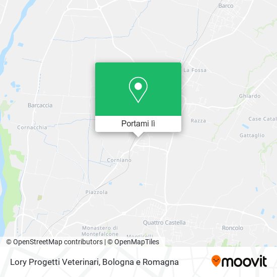Mappa Lory Progetti Veterinari