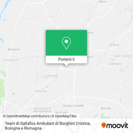 Mappa Team di Saltafos Ambulant di Borghini Cristina