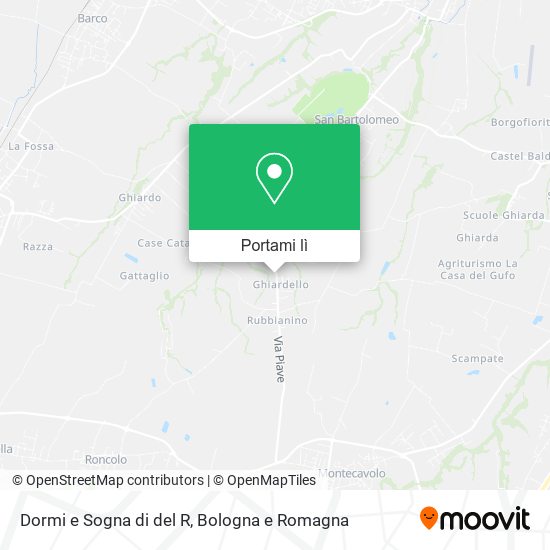 Mappa Dormi e Sogna di del R
