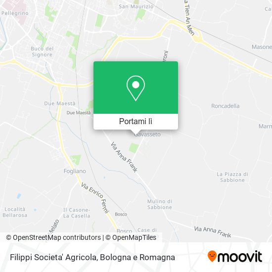 Mappa Filippi Societa' Agricola