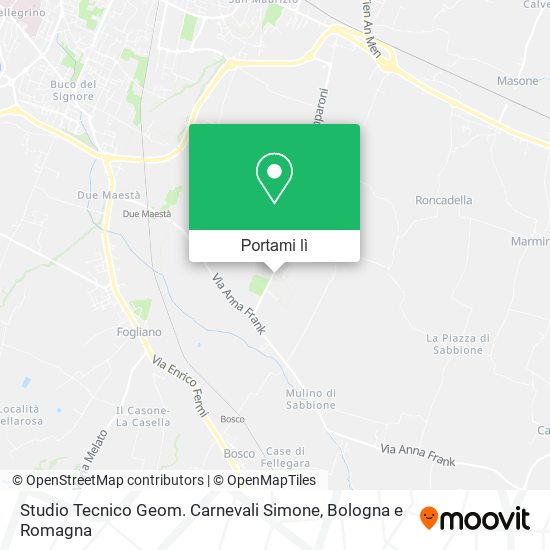 Mappa Studio Tecnico Geom. Carnevali Simone