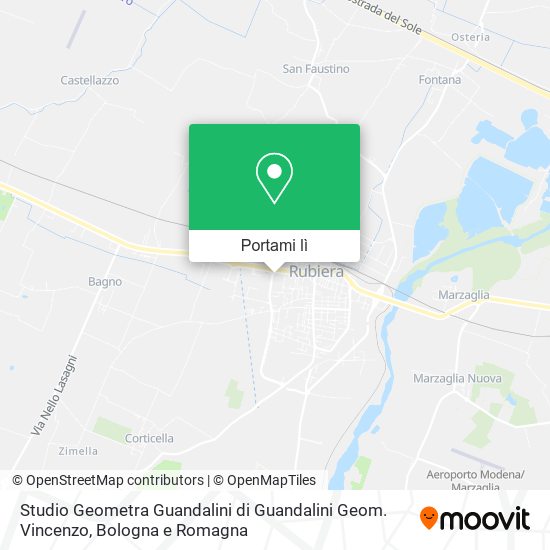 Mappa Studio Geometra Guandalini di Guandalini Geom. Vincenzo