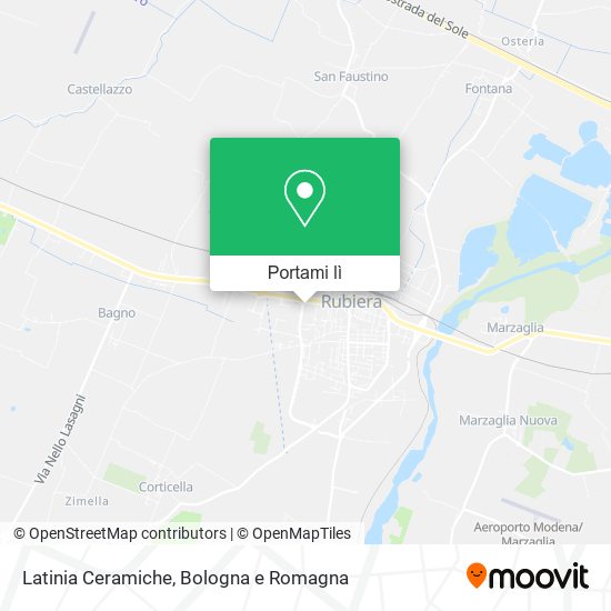 Mappa Latinia Ceramiche