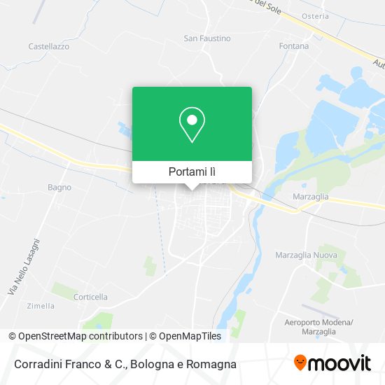 Mappa Corradini Franco & C.
