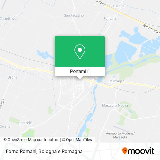 Mappa Forno Romani