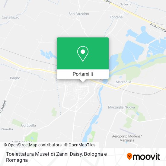 Mappa Toelettatura Muset di Zanni Daisy