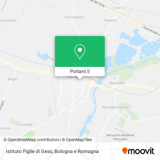 Mappa Istituto Figlie di Gesù