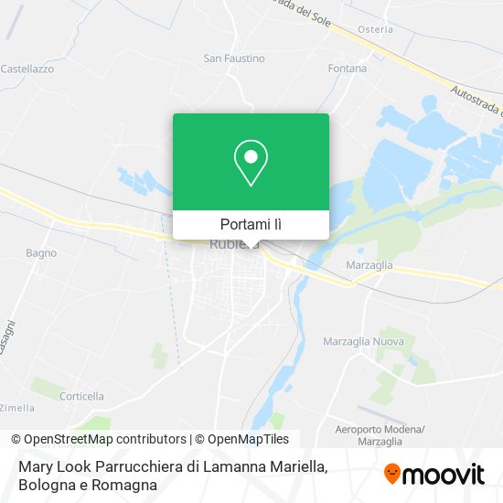 Mappa Mary Look Parrucchiera di Lamanna Mariella