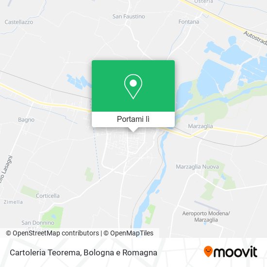 Mappa Cartoleria Teorema