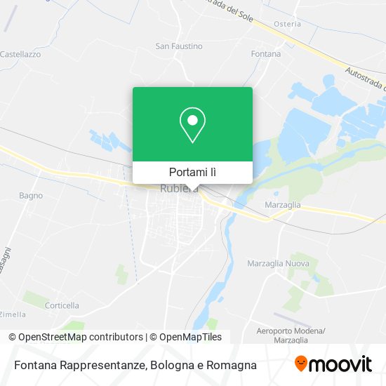 Mappa Fontana Rappresentanze