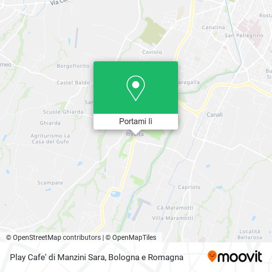 Mappa Play Cafe' di Manzini Sara