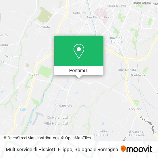 Mappa Multiservice di Pisciotti Filippo