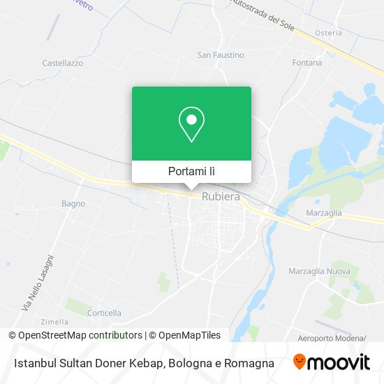 Mappa Istanbul Sultan Doner Kebap