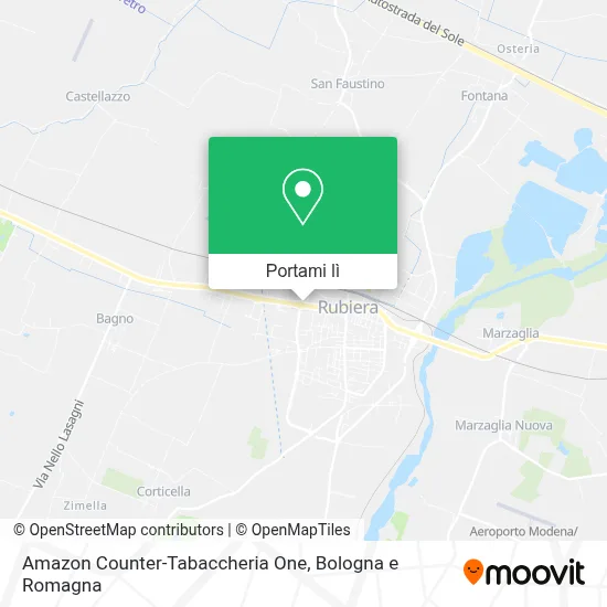 Mappa Amazon Counter-Tabaccheria One