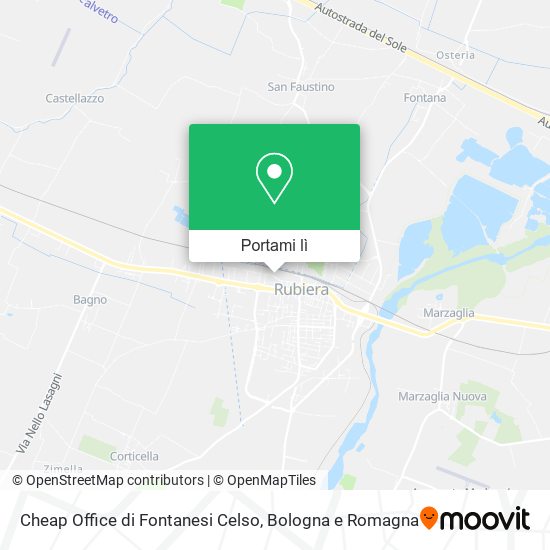 Mappa Cheap Office di Fontanesi Celso