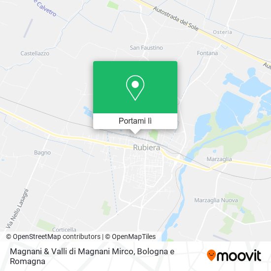 Mappa Magnani & Valli di Magnani Mirco