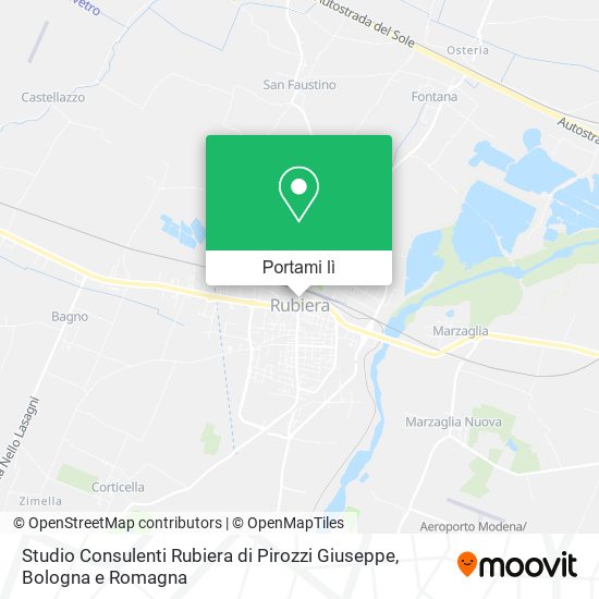 Mappa Studio Consulenti Rubiera di Pirozzi Giuseppe