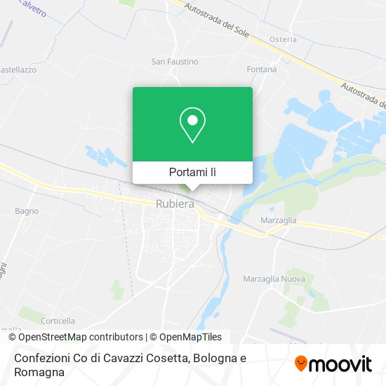 Mappa Confezioni Co di Cavazzi Cosetta